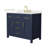Beckett 42" Freestanding Single Bathroom Vanity with Quartz Top-108351933-108351935-108351936