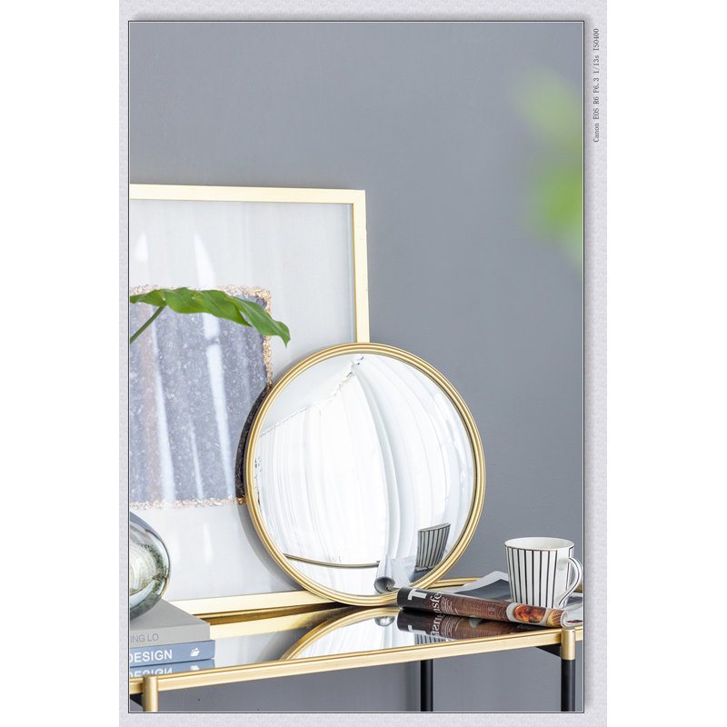 Miroir rond D15 ", 15 po x 15 po