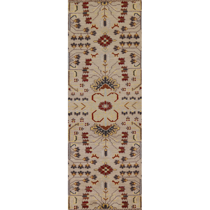 Tapis de couloir géométrique Heriz Serapi