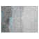 Machine Washable Indoor/Outdoor Xhevrie Teal Rug