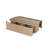 55.1'' W Rounded Wood Coffee Table With 4 Drawers