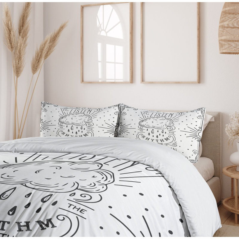 No Duvet Cover, Queen Duvet Cover + 2 Standard Shams