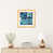 Toile avec cadre en bois beige n'est pas disponible