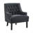 Bania 28" Modern & Contemporary Accent Chair with Textured Fabric Upholstery, Button-Tufted Chair Back, Nailhead Trim-505598271