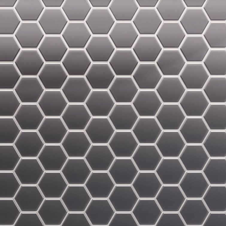 3" Beehive 10.25in.x11.75in. Glass Mosaic Tile