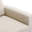 Canapé modulaire à méridienne rembourrée Gerta-293715870