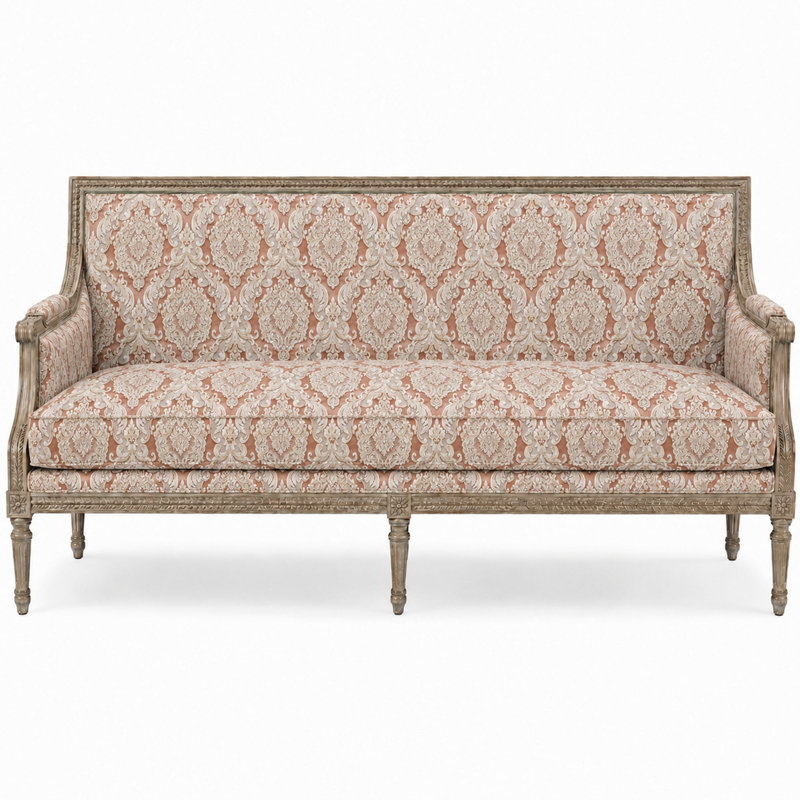 Damask Jacquard | Varley Fabric, Blush
