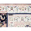 Tapis de couloir oriental 2 pi 8 po x 8 po Nain en laine et soie 250 KPSI 1A6968000707495887A2FC6B1E8446B8