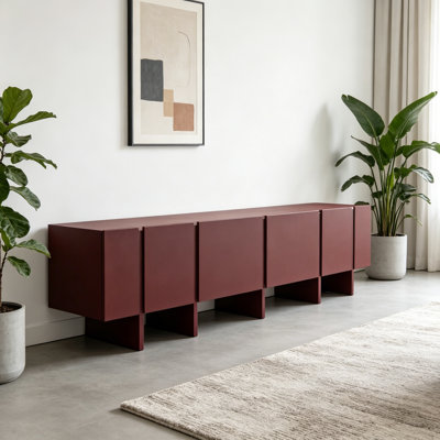 Meuble télé avec rangement de luxe de style italien