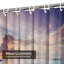 Coucher de soleil sur la mer, six plages, paysage, magnifique nuage bleu, côte, nature, avec 12 crochets-283801427