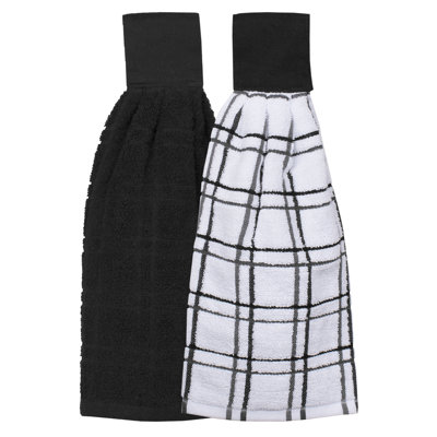 Cotton Plaid Waffle Dish Cloth Kitchen Towel