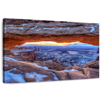 Hiver Alvord à Mesa Arch