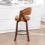 Tabouret de comptoir pivotant en similicuir Providence-128799107
