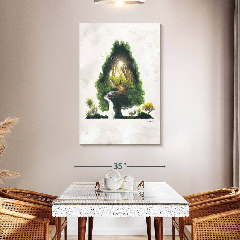 Kelan Road Not Taken, 48" H x 32" W