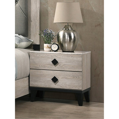 Table de chevet 2 tiroirs Smithson