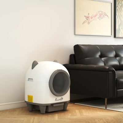 Automatic Cat Litter Box, Self Cleaning Litter Box, App Control