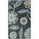 Adderley Floral Persian Blue Area Rug