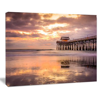 « cacao beach floride », reproduction de photo sur toile tendue