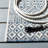 Sisneros Performance Geometric Indoor/Outdoor Area Rug-1430936523