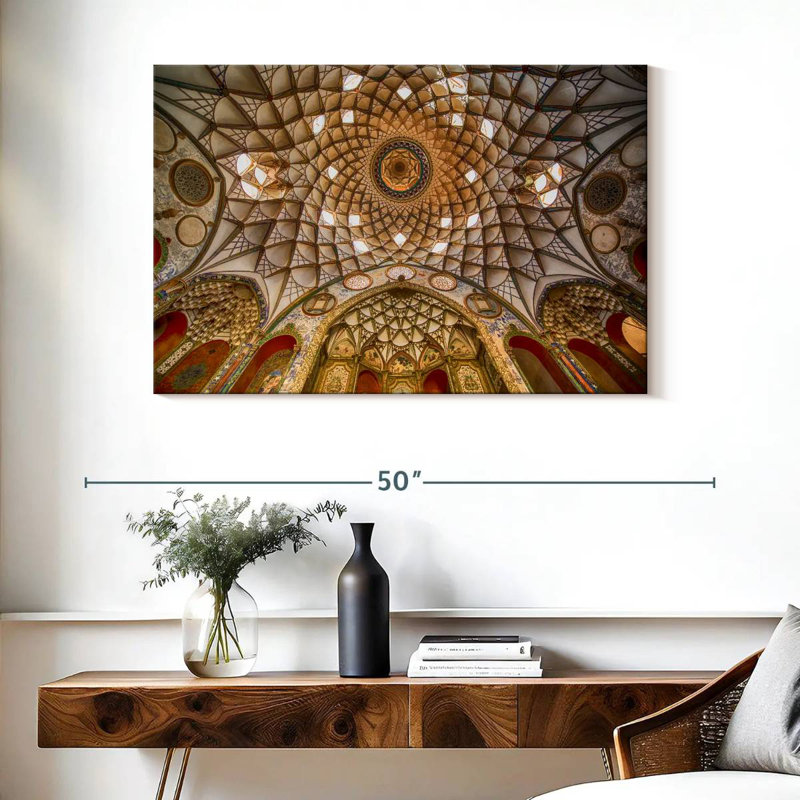 Plafond de maison Borujerdi, H 26 po x l 39 po