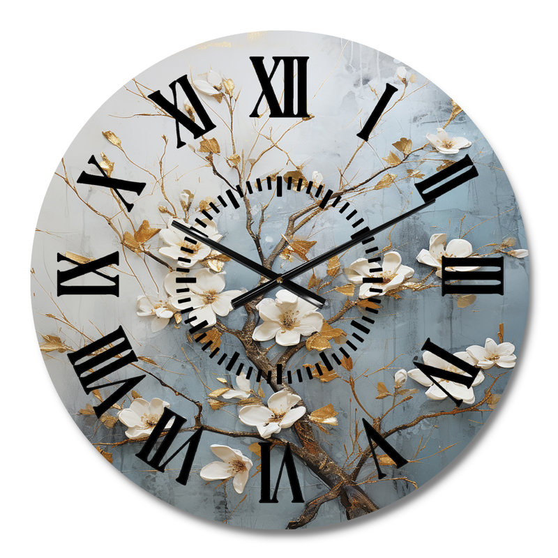 Horloge murale Peacewoodness, Médium