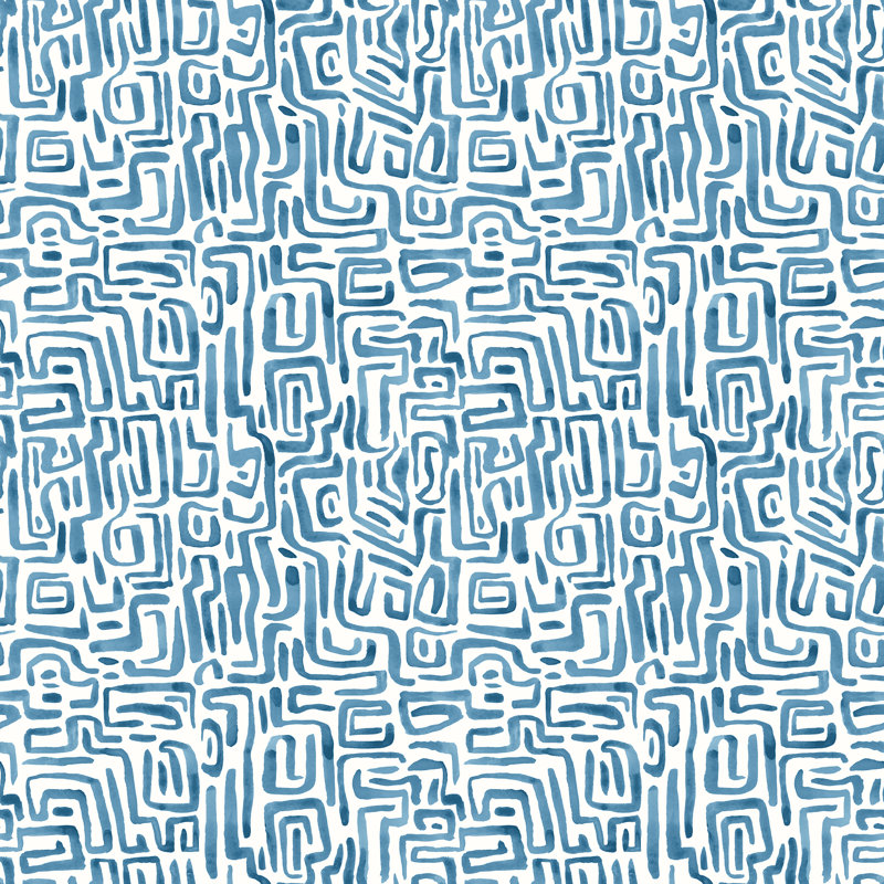 Maze Squiggle , Navy