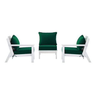 3-Piece Deep Seating Set With Cushions