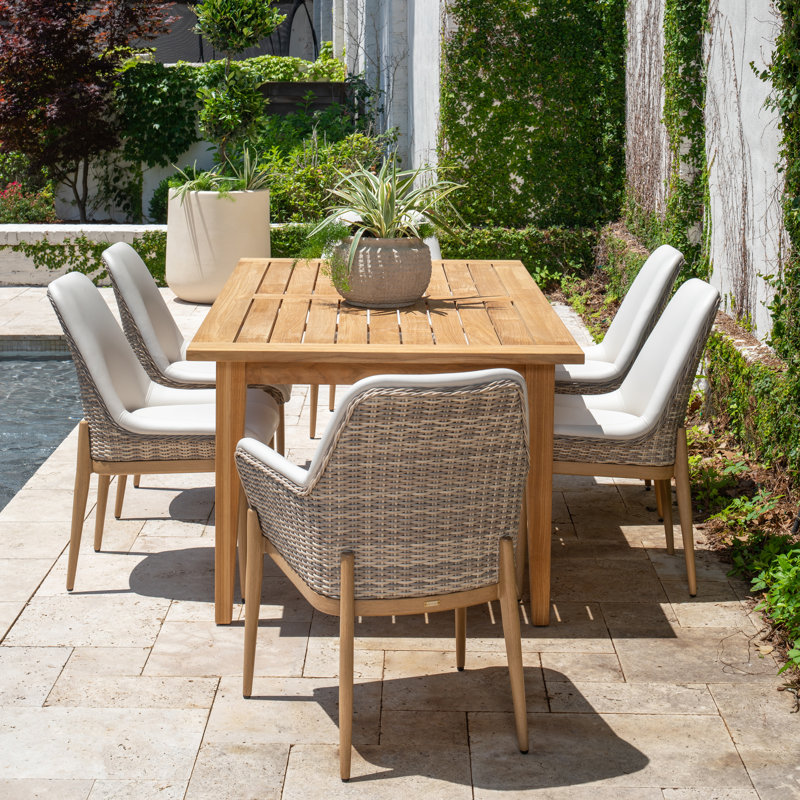 Palma Patio Dining Side Chair with Cushion
