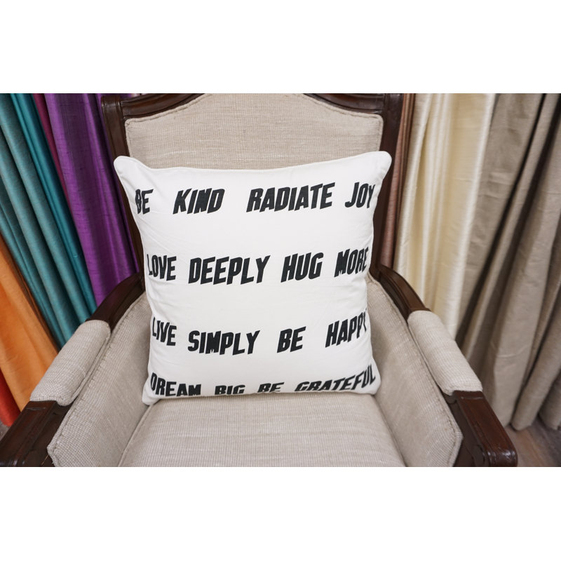 Cotton Throw Pillow