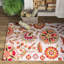 Tapis multicolore en laine touffeté à la main Elsberry-2067520925
