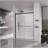 Double Sliding Soft-Close Shower Doors, Bathroom Sliding Shower Door, Tempered Glass Door For Bathroom-125293184