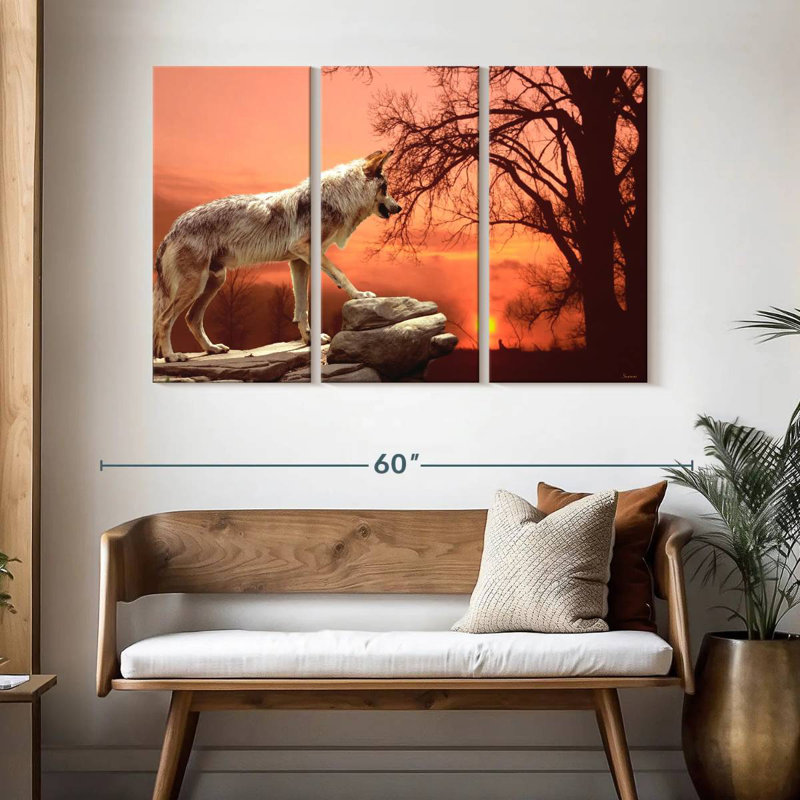 Brampt Sunset Ridge, 32" H x 50" W