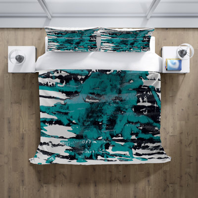 Polyester Abstract Duvet Cover
