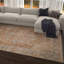 Tapis oriental en coton / polyester tissé à la machine Frenesi-802214271