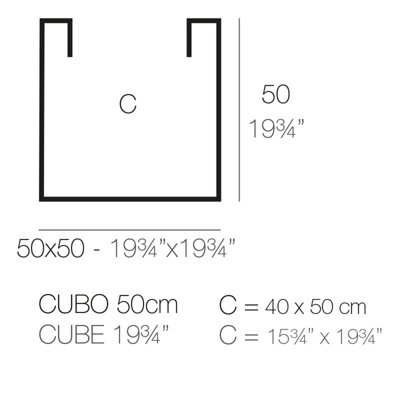 Cubo Resin Pot Planter