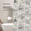 Rideau de douche en polyester-966917136