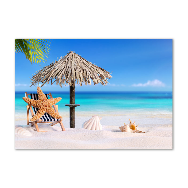 Beach Holidays - Wrapped Canvas Print