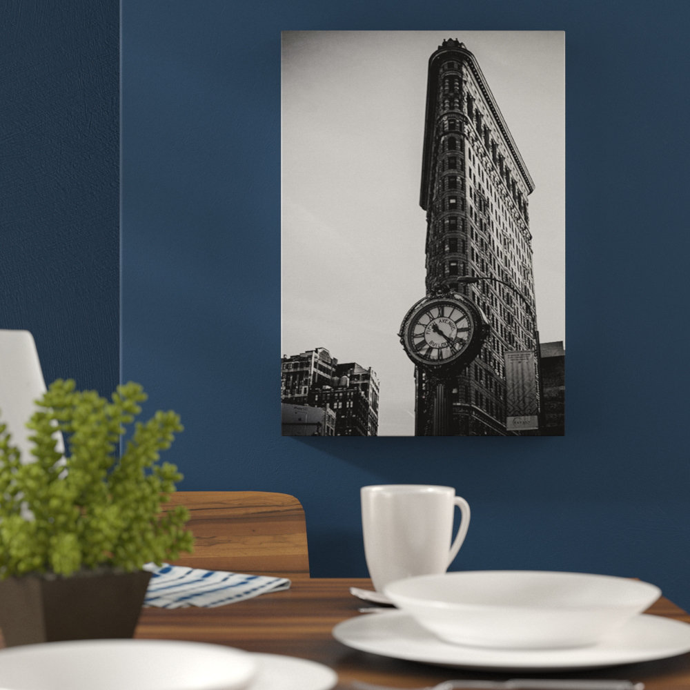 Flatiron Building New York City Photographic Print on Canvas