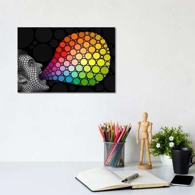 Give Me Colors by Ben Heine - Print on Canvas