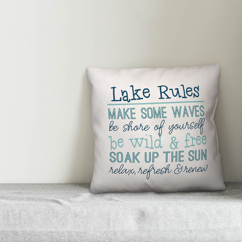 Outdoor Reversible Throw Pillow