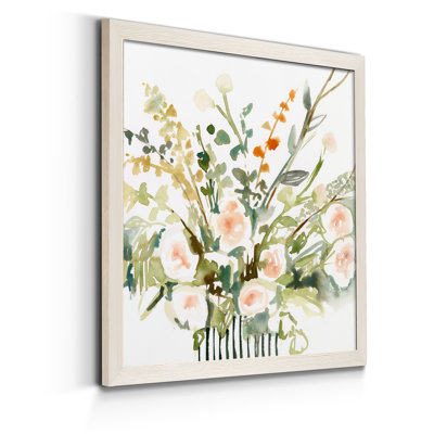 Imprimé fleurs en « I »