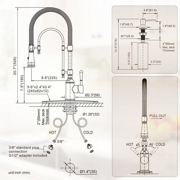 Dimensions du produit