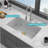 Undermount Sink, Rectangular Single Bowl Sink Basin
