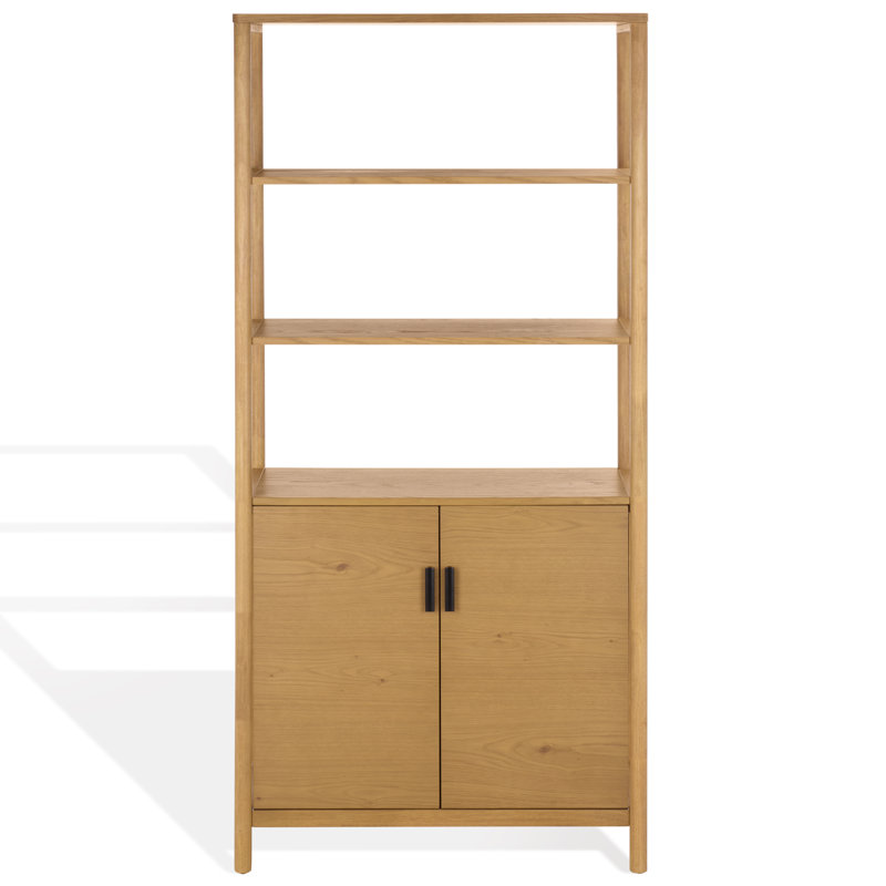 Jaylessa 5 Shelf Wood Bookcase