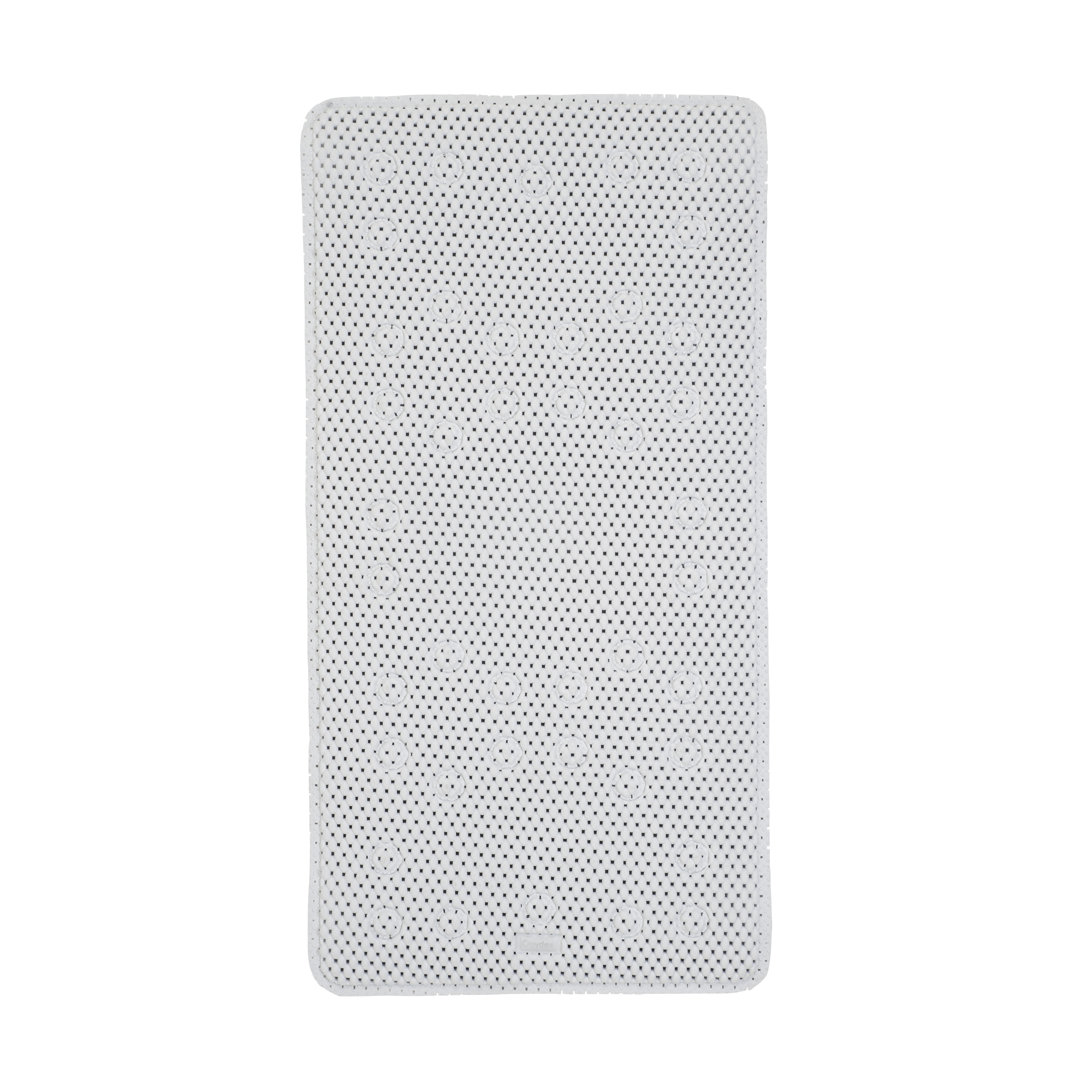 Croydex Teviot Rectangle Medium Padded Non Slip Bath Mat 70 x 35cm