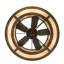 Mountain Range Downrod Ceiling Fan