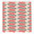 Dakota Fields Modern Shower Curtain Geometric Grid Lines-353594010