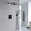 Ensemble de douche thermostatique à affichage double de température avec valve brute-99834781