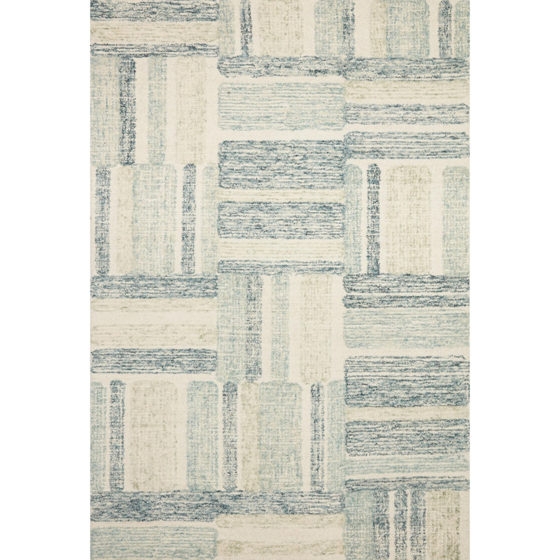 Manon Wool Geometric Indoor Rug, Runner 2'6" x 9'9"