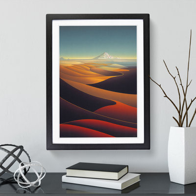 Landscape Abstract Mountains No.6 - Wall Art